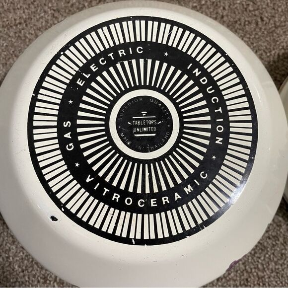 2 Vintage Metro Vitroceramics Nesting Bowl Induction Gas Electric - Picture 3 of 16